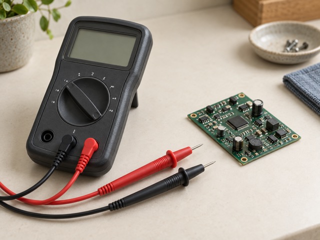 Match the meter and its ranges to the work on your bench.