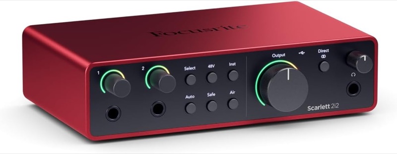 Scarlett 2i2 · 4th Gen